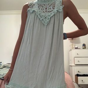 altard state Sea foam green dress